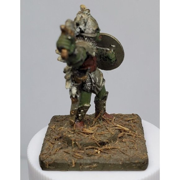 Ogre Warrior With With White Feathers Shelf Sitter Mini Statue Home Décor - Picture 12 of 12